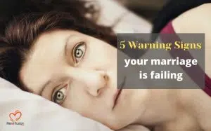Tell tale signs your marriage is over