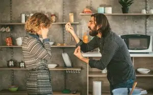 my husband is always in a bad mood with me