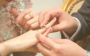 Signs he bought an engagement ring