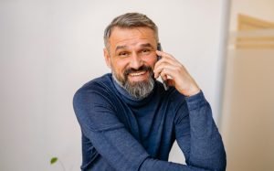 He Flirts but Mentions His Wife