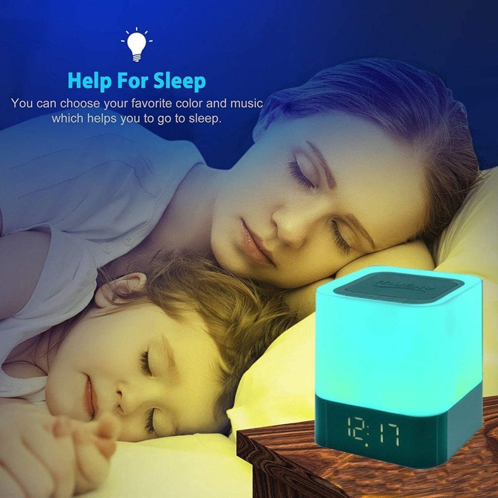 Bluetooth Speaker Night Lights, Wireless