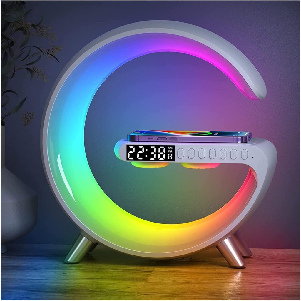 Wireless Charging Speaker with Lights